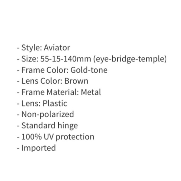 🌸 Coach Aviator sunglasses 🌸 - Picture 2 of 2